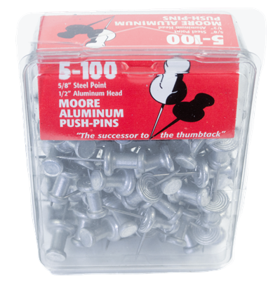 Aluminum Push Pins