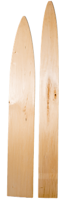 Otter and Bobcat Basswood Stretchers