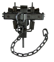 Duke #1 Double Coil, Standard Jaw Traps - SINGLE, Wildlife Control  Supplies