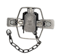 Duke #1 Double Coil, Standard Jaw Traps - SINGLE, Wildlife Control  Supplies