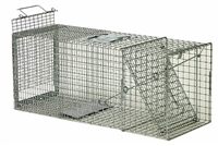 Safeguard Box Trap 52830 for Raccoons, Opossums & Smaller Cats