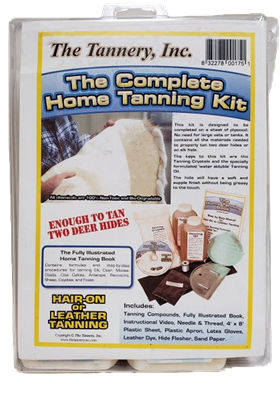 Home Tanning Kit For Hair-On and Leather Tanning