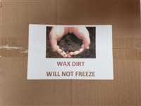 Waxed Dirt For Trapping