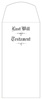 Product #4409 -  Pebble Finish Will Envelopes Engraved "Last Will and Testament"