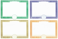 Blank Border Certificates