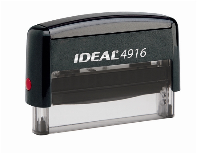 Signature Stamp Medium Ideal 4913 Self-Inking Stamp
