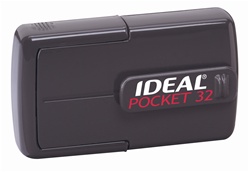 Ideal Pocket 32 Self Inking Stamp; 1-1/4" x 1-1/4"