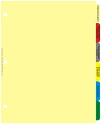 Corporate/LLC Tab Indexes