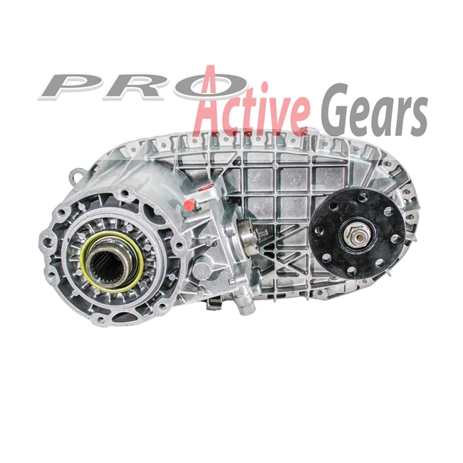 NP/NV 271F - 34 Spline Front Input Shaft Manual Shift, 5 Speed Auto, ZF, w/o Speedo Hole, w/3 Mounting Holes on Rear Extension Housing, Front & Rear Flange