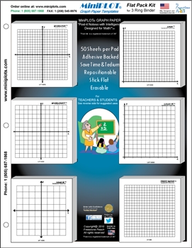 post it note sticky backed graph paper for algebra