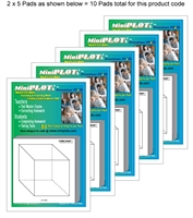 Cubic-PLOT Multipack: 10 Pads