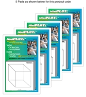 Cubic-PLOT Multipack: 5 Pads