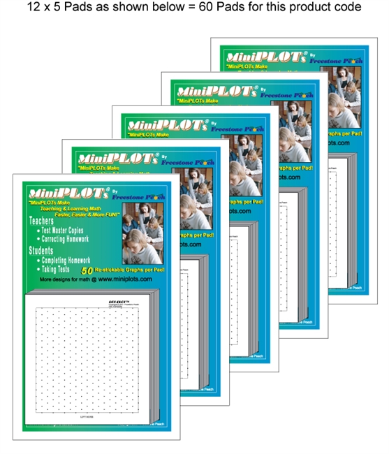 Isometric Grid Multipack: 60 Pads