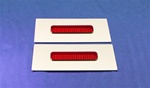 2-3/4" Rectangle Slotted Lenses