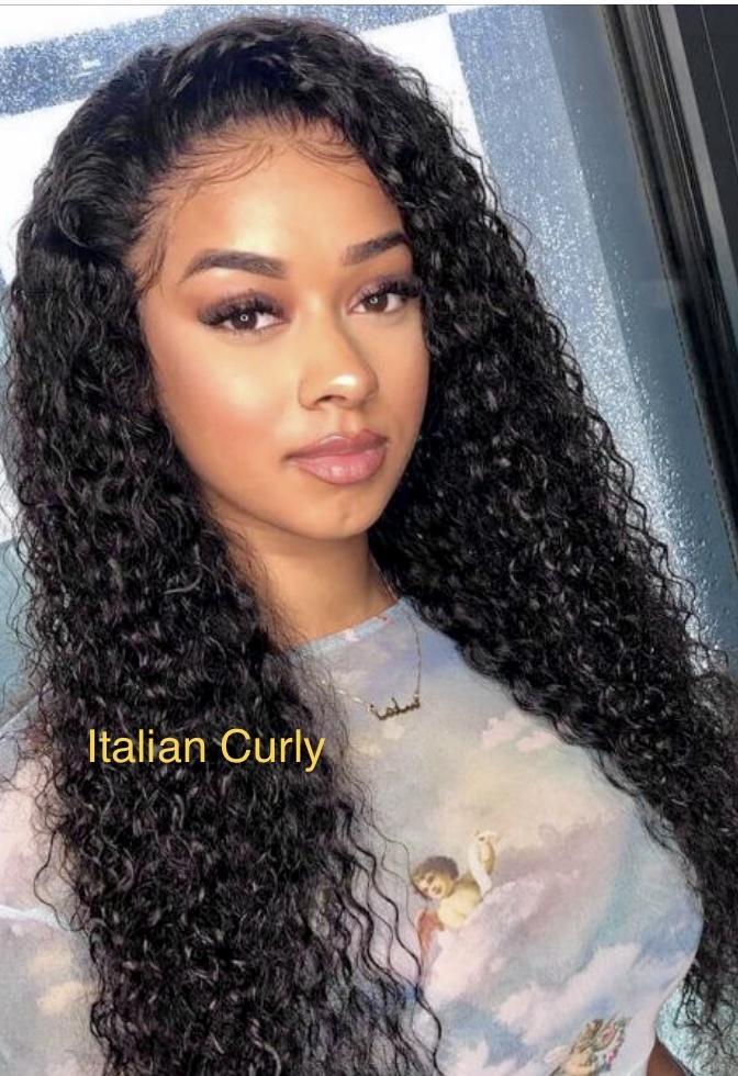 Italian Curly Lace Front Wig