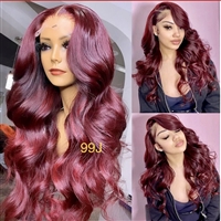 99j Silky Straight lace front wig