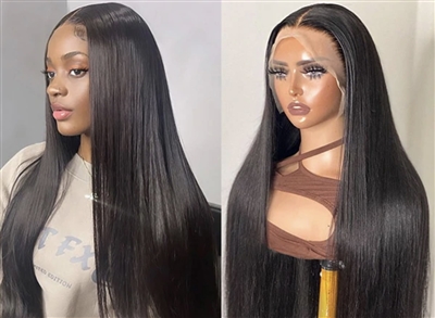 Silky Straight Lace Front Wig