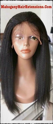 Yaki Straight Full Lace wig