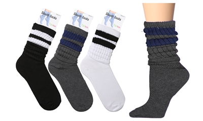 Wholesale Women's Tipi Toe Slouch Socks