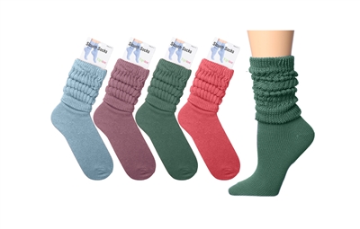 Wholesale Women's Tipi Toe Slouch Socks