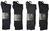 Wholesale Men's Ribbed Dress Socks 3-Pair Pack - (60 Packs)