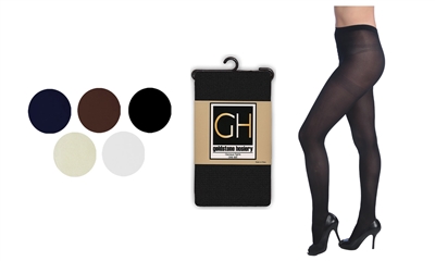 Wholesale Golden Legs Opaque Tights with Color & Size Options (120 Packs)