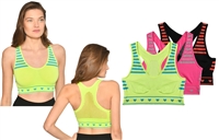 Wholesale Isadora Women's Racer Back Sports Bra (48 Pcs)