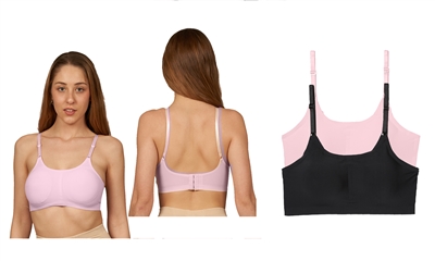 Wholesale Women's Seamless Strap Removable Padded Sports Bra (48 pcs)