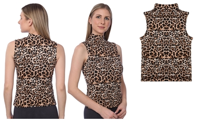 Wholesale Women's Isadora Sleeveless Mock Neck (72 Packs)