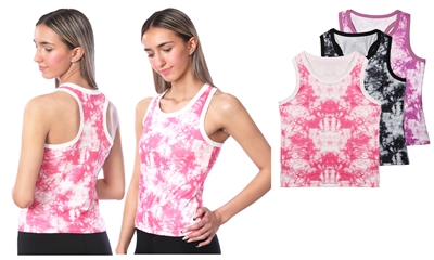 Wholesale Women's Isadora Crew Neck Tank Tops (72 Packs)