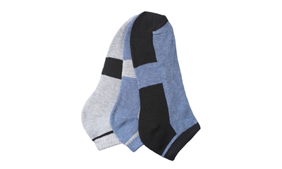 Wholesale Men's Cushion Sport Socks 3-Pair Pack - (60 Pack)