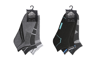 Wholesale Men's Cushion Sport Socks 3-Pair Pack (60 Packs)