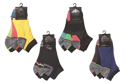 Wholesale Men's Cushion Sport Socks 3-Pair Pack (60 Packs)