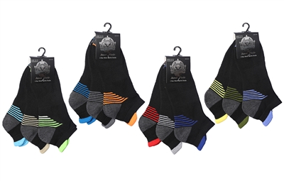 Wholesale Men's Cushion Sport Socks 3-Pair Pack (60 Packs)