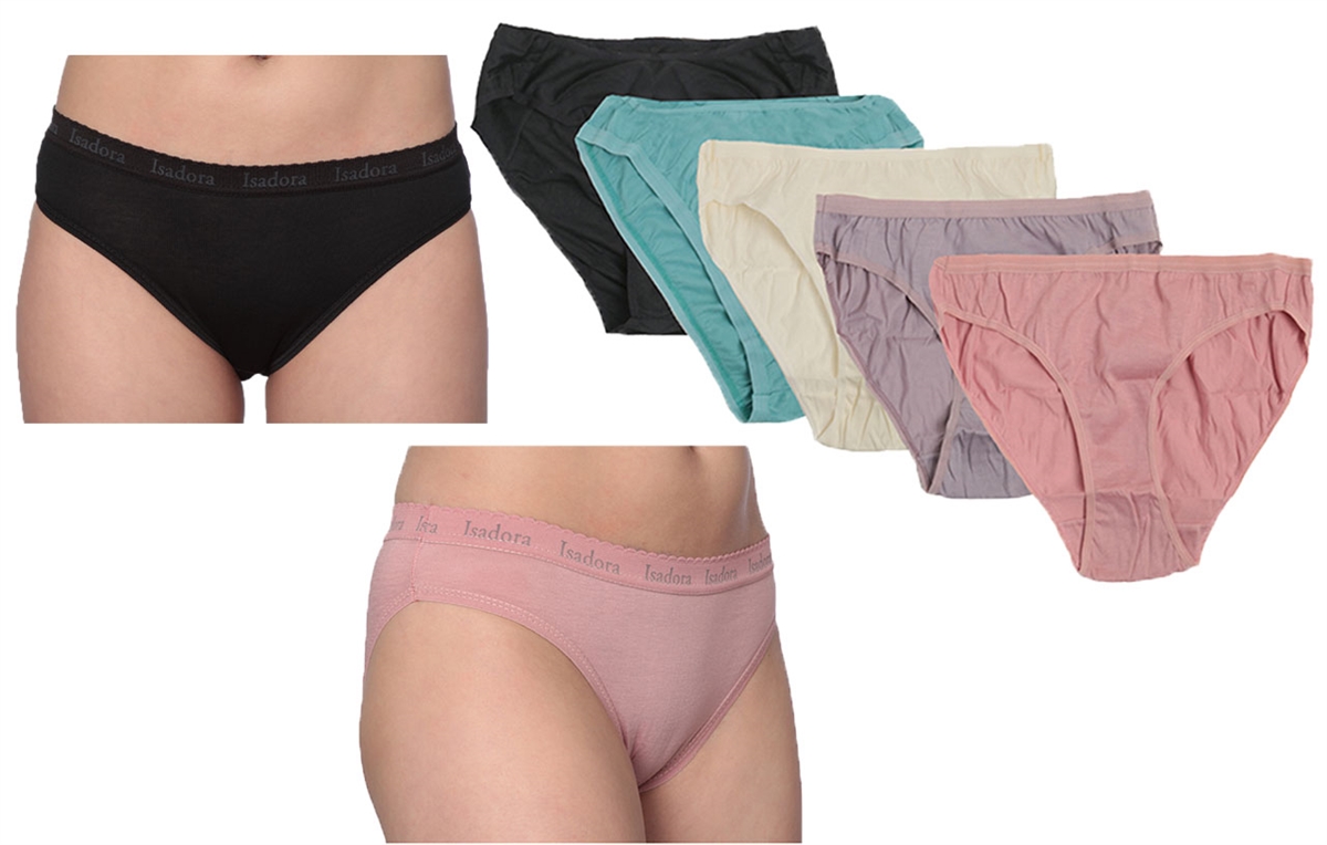 Wholesale Isadora Women's Bikini Panties in Assorted Sizes