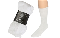 Wholesale Men's 3 Pack Cotton Sport Crew Socks  (60 Packs)