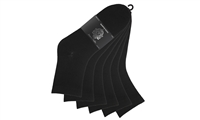 Wholesale Men's 6 Pairs per Pack Assorted Quarter Socks (30 Packs)