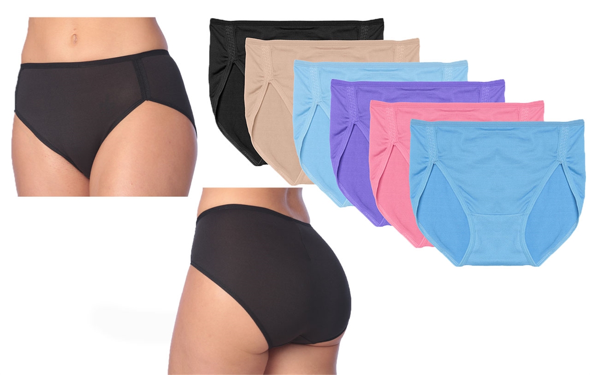 Wholesale Isadora Women's Nylon/Spandex Panties With Size