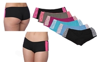 Wholesale Isadora Women's Nylon/Spandex Panties With Size Option  (72 Packs)