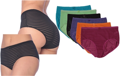 Wholesale Isadora Women's Microfiber Nylon/Spandex Panties (144 Packs)