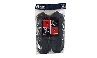 Wholesale Cotton Sport Low Cut Socks 6-Pair Pack - (30 Pack)