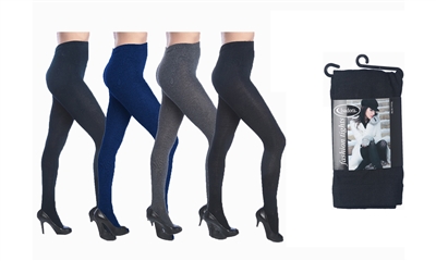 Wholesale Women's Extra Thick Tights With Color and Size Options (36 Packs)