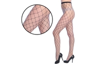 Wholesale Women's Fishnet Tights With Size Options (36 Pcs)