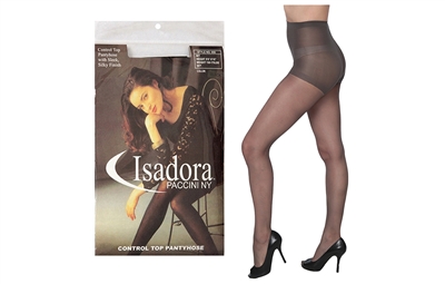 Wholesale Women's Control Top Pantyhose with Sleek, Silky Finish (60 Packs)