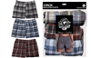Wholesale Men's Cotton/Polyester Boxers Short 3pcs per Pack