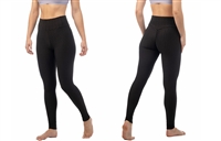 Women's Bubble Leggings in Assorted Sizes- Black (36 Packs)