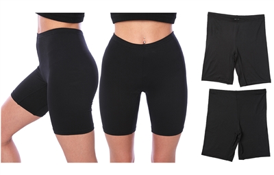 Wholesale Women's Isadora Seamless Shapewear Short in Black Color (60 Packs)