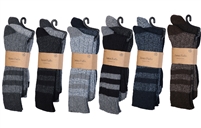 Wholesale Men's 2-Pack Rugby Boot Socks (90 Packs)