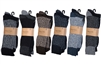 Wholesale Men's 2-Pack Marled Boot Socks (60 Packs)