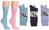 Wholesale Women's 2-Pack Marled Boot Socks (60 Packs)